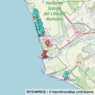 Mappa Viale Coccia di Morto, 00054 Fiumicino RM, Italia (3.96231)