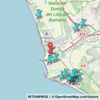 Mappa Viale Coccia di Morto, 00054 Fiumicino RM, Italia (5.84438)