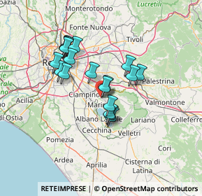 Mappa Del Grottino, 00046 Grottaferrata RM, Italia (11.9675)