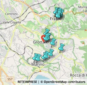 Mappa Del Grottino, 00046 Grottaferrata RM, Italia (1.8255)