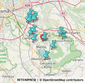 Mappa Del Grottino, 00046 Grottaferrata RM, Italia (6.62077)