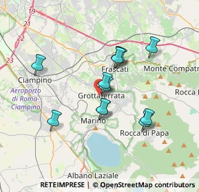 Mappa Del Grottino, 00046 Grottaferrata RM, Italia (3.11917)