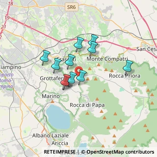 Mappa Via Renato Castellani, 00046 Grottaferrata RM, Italia (2.77364)