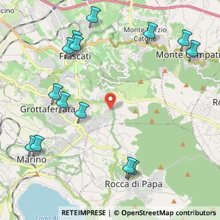 Mappa Via Renato Castellani, 00046 Grottaferrata RM, Italia (3.01143)