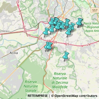 Mappa Via dei Martiri di Marzabotto, 00128 Roma RM, Italia (3.85)