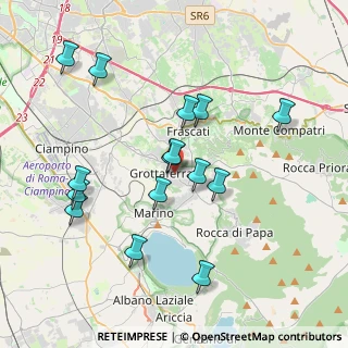 Mappa Via della Valle, 00046 Grottaferrata RM, Italia (4.05133)