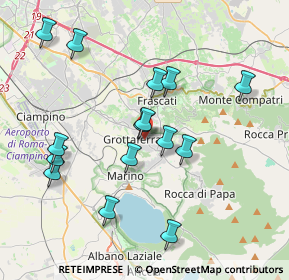 Mappa Piazza Bellini, 00046 Grottaferrata RM, Italia (4.05133)