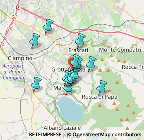 Mappa Piazza Bellini, 00046 Grottaferrata RM, Italia (2.70231)