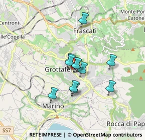 Mappa Piazza Bellini, 00046 Grottaferrata RM, Italia (1.27182)