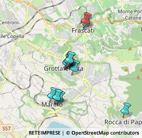 Mappa Piazza Bellini, 00046 Grottaferrata RM, Italia (1.54231)