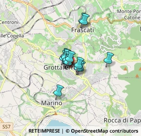 Mappa Piazza Bellini, 00046 Grottaferrata RM, Italia (0.87)