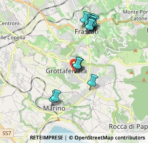 Mappa Piazza Bellini, 00046 Grottaferrata RM, Italia (1.83333)