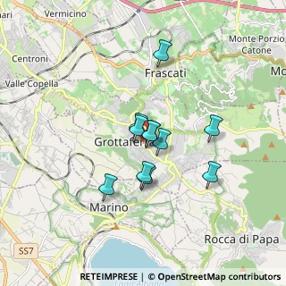 Mappa Via della Valle, 00046 Grottaferrata RM, Italia (1.27182)