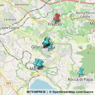 Mappa Via della Valle, 00046 Grottaferrata RM, Italia (1.54231)