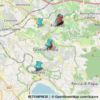 Mappa Via della Valle, 00046 Grottaferrata RM, Italia (2.03357)