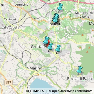 Mappa Via della Valle, 00046 Grottaferrata RM, Italia (1.95545)