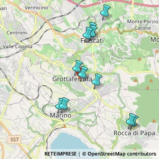 Mappa Via della Valle, 00046 Grottaferrata RM, Italia (2.23636)