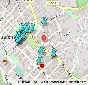Mappa Piazza Bellini, 00046 Grottaferrata RM, Italia (0.2665)