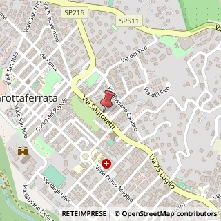 Mappa Via A. Santovetti, 86, 00046 Grottaferrata, Roma (Lazio)
