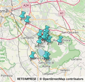 Mappa Piazza Bellini, 00046 Grottaferrata RM, Italia (4.88)