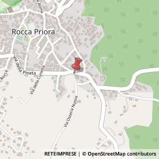 Mappa Via Fontana Maggiore, 106, 00040 Rocca Priora, Roma (Lazio)