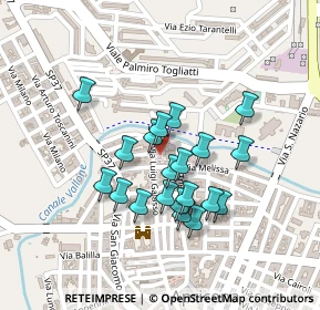 Mappa Via XXV Aprile, 71011 Apricena FG, Italia (0.1925)