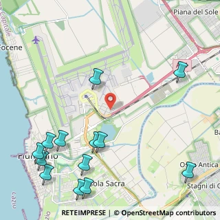 Mappa Via Gino Cappanini, 00054 Fiumicino RM, Italia (3.16538)