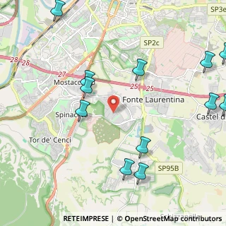 Mappa Via Italia Almirante Manzini, 00128 Roma RM, Italia (3.07769)