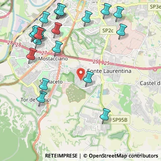 Mappa Via Italia Almirante Manzini, 00128 Roma RM, Italia (3.0665)
