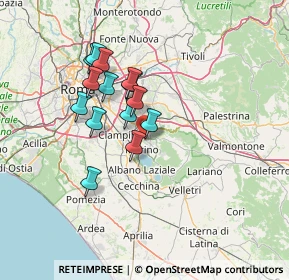 Mappa Via XX Settembre, 00046 Grottaferrata RM, Italia (12.09357)