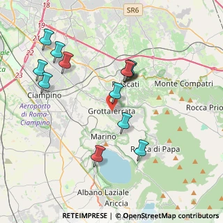 Mappa Via Giovanni Amici, 00046 Grottaferrata RM, Italia (4.11231)