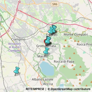 Mappa Via Giovanni Amici, 00046 Grottaferrata RM, Italia (2.11545)