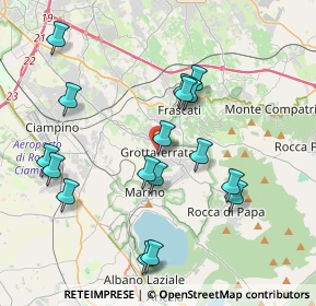 Mappa Via Giovanni Amici, 00046 Grottaferrata RM, Italia (4.15)