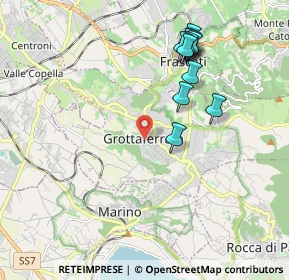Mappa Via XX Settembre, 00046 Grottaferrata RM, Italia (2.11182)