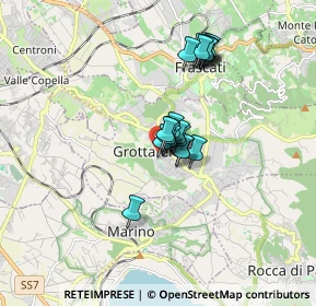 Mappa Via XX Settembre, 00046 Grottaferrata RM, Italia (1.2635)