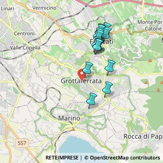 Mappa Via Giovanni Amici, 00046 Grottaferrata RM, Italia (1.87)