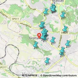 Mappa Via Giovanni Amici, 00046 Grottaferrata RM, Italia (1.095)