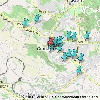 Mappa Via Giovanni Amici, 00046 Grottaferrata RM, Italia (0.7275)