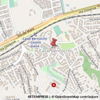 Mappa Via Michele Barbi,  2, 00125 Roma, Roma (Lazio)
