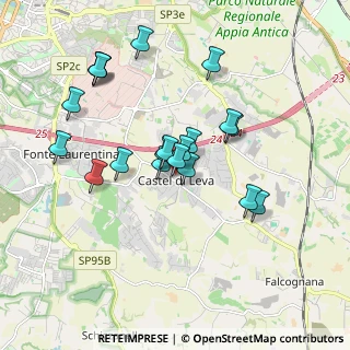 Mappa Via del Casale Radicelli, 00134 Roma RM, Italia (1.7515)