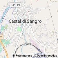 Mapa Castel di Sangro