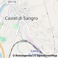 지도 Castel di Sangro