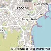 Kaart Crotone