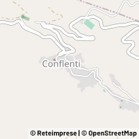 Mapa Conflenti
