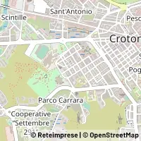 Karte Crotone