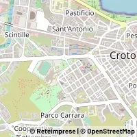 Karte Crotone