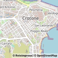 Kaart Crotone