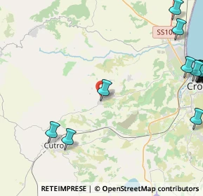 Mappa Via Pietá, 88900 Crotone KR, Italia (7.395)