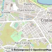 Karte Crotone