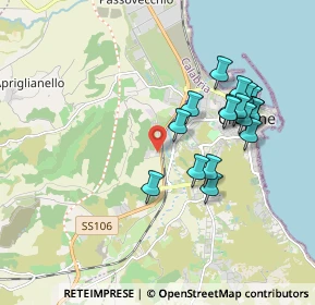 Mappa Strada Statale 106 Km 245, 88900 Crotone KR, Italia (1.96059)